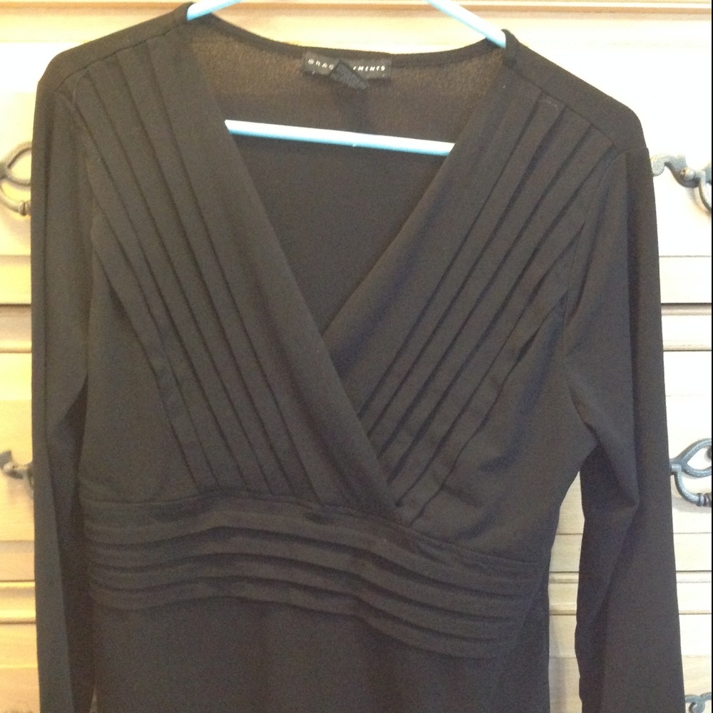 Wrap blouse